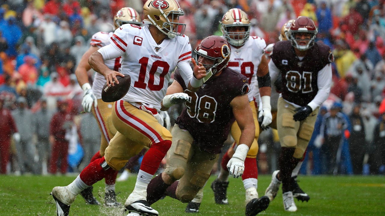 49ers eye 7-0 start, with streaking Panthers in way